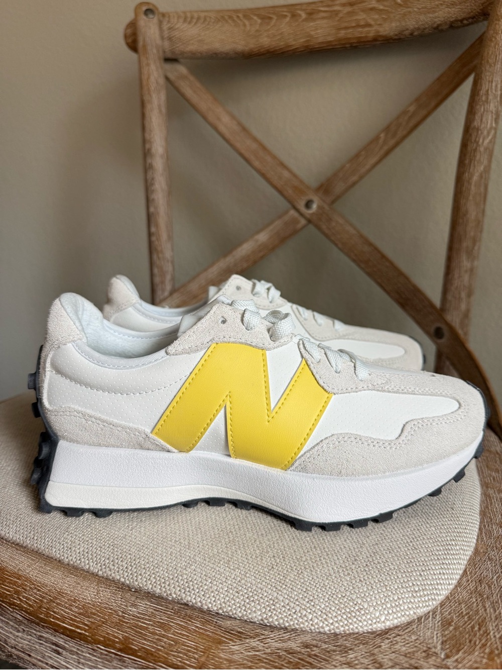 New Balance 327 Sneakers white starburst - Picture 7 of 8